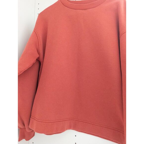 Zara women's salmon/red long sleeve sweatshirt size medium - Picture 4 of 5